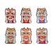 6X 2024 Chinese New Year Red Envelopes Red Pockets Lunar Cute Hong Bao for Spring Festival Graduation Gifts B Style B