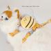 Qixuer Adjustable Rabbit Leash & Crockery Set - Breathable Harness for Small Animals Hamsters Puppies & Cats - Buy Online on SooperMarket.com