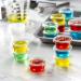 Pantry Value 100 Sets - 2 oz. Jello Shot Cups with Lids - Small Plastic Condiment Containers for Sauce, Dressings, Ramekins - Portion Control - Clear - Buy Online on SooperMarket.com