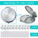 Cinderella High Heel Shoe Compact Mirror Favor 12PCS - Perfect Quinceanera/Sweet 16 Gift (Silver) - Buy Online on SooperMarket.com