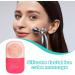 Teksome Ice Cube Face Roller - Silicone Ice Mold for Face Beauty - Food Safe Face Ice Mold for De-Puff Eye Bags Wash Face Ice Compress Pink Rose - Buy Online on SooperMarket.com