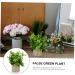 Cabilock 1pc Simulated Potted Plant Green Plants Plastic Rosemary As Shown 22x8cm - Buy Online on SooperMarket.com