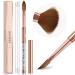 Saviland Acrylic Nail Brush Size 12 - Kolinsky Acrylic Brush for Acrylic Powder, Kolinsky Hair Bronze Gold and Broken Diamond Handle for Beginner and Professional #12