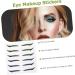 NOLITOY 36 Pairs Glitter Eyeliner Self- Adhesive Reusable Double Eyelid Tapes Flash Skin Patch Miss - Buy Online on SooperMarket.com