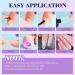 JSGHGDF 1Box Short Matte False Tips s Art Achieve Manicure at Home or Salon Eg.06 - Buy Online on SooperMarket.com