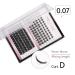 MilyBest DIY Lash Extension Kit: 156Pcs Individual Lash Extensions for Easy At-Home Application - Reusable Soft False Eyelashes for Natural Look - Faux Mink Cluster Lashes (MIX-10-16mm) - Buy Online on SooperMarket.com