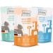 Mjamjam Cat Wet Food Mix Package IV - 12 x 125g Premium Duck & Poultry with Carrot - 1.5kg Bundle for International Shipping - Buy Online on SooperMarket.com
