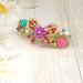 Crystal Flower Hair Barrettes Vintage Butterfly Rhinestone French Spring Clasp Claws Pearl Hair Clips Accessories for Women Girls Teens (Multi-colored) - Buy Online on SooperMarket.com
