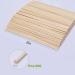 200 Pieces 6x1/8 Wooden Dowel Rods - Unfinished Hardwood Craft Sticks for DIY Crafts - Buy Online on SooperMarket.com