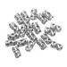 20pcs Vintage Hair Beads Accessories - Smooth Surface Beard Beads for Women | Free Styling & Wide Use - Buy Online on SooperMarket.com