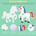 HAOBAOBEI Infant Unicorn Teether Toy - Natural Organic Silicone Teething Toy for Infants and Toddlers - Freezer Safe - White (1 Pack) - Buy Online on SooperMarket.com