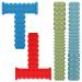 Sensory Chew Tubes for Autistic Children 4 Pack Silicone Chewy Sticks Oral Motor Tool for Sensory Kids with Autistic Biting ADHD SPD Teether Toys for Babies 3-6 6-12 Months BPA Free Colorful A