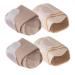 FOMIYES Valgus Nursing Clip Board Thumb Splints Finger Brace for Arthritis Big Toe Straightener Toe Wraps for Hammer Toe Care Tool Foot Splitter Toe Isolation Pad Sebs 4pcs