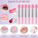 Shop WLLHYF 12PCS Silicone Lip Brush Set | Professional Makeup Tools for Lipstick Eyeshadow & Face Masks - Perfect for Beauty Enthusiasts - Buy Online on SooperMarket.com