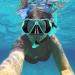 Createy Snorkel Set | Panoramic View Diving Mask, Trek Fin, Dry Top Snorkel - Green | S/M Adults 4.5-8.5 - Buy Online on SooperMarket.com