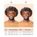 Mikimini XL Black Shower Hoods 2-Pack | Waterproof Reusable Hair Protection for Long Hair | Double-Layer Design with Bright Orange Rim - Buy Online on SooperMarket.com