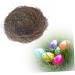 Buy WOFASHPURET Hamster Gerbil Bed Nest - Flower Decoration Rattan & Feather Ornament (15cm) - Buy Online on SooperMarket.com