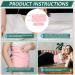 Reusable Bio-Ribinus Oil Pack Set | Double-Layer Castor Oil Wraps for Waist & Neck | Washable Pink Castor Oil Packs - International Shipping Available - Buy Online on SooperMarket.com