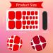 JSRQT 12 Sheets Full Toe Nail Stickers Solid Colors Toe Nail Polish Stickers Red Purple Brown Gel Nail Stickers with Nail File Full Toe Nail Wraps DIY Nail Decor Art Toenails Stickers for Women Girls - Buy Online on SooperMarket.com