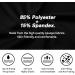 Men's Long Sleeve Compression Shirt Black - Medium | Athletic Workout Top for Gym & Sports - Buy Online on SooperMarket.com