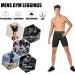 YUSHOW Men's Compression Shorts with Pocket - Quick Dry Spandex Sports Running Underwear - Black, Medium - Buy Online on SooperMarket.com