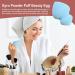 Veeteah Makeup Sponges For Foundation - Gyro Shape Soft Beauty Cosmetic Blender - Professional Streak Application Blender Sponge For Enhanced Make Up Application For Foundation Gyro Beauty Egg 28*40*60 Blue - Buy Online on SooperMarket.com