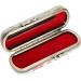 Shop Vintage Embroidery Lipstick Gloss Case | Portable Lipstick Holder with Mirror | Stylish Cosmetic Storage Set - Buy Online on SooperMarket.com