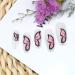 24Pcs Pink Butterfly Press on Nails - Exquisite Design Full Cover Acrylic Nails for Women - Spring Nail Art Decorations - Buy Online on SooperMarket.com