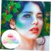 KALLORY 6pcs Fluorescent Eyeliner Waterproof Eyeliner Pencil Halloween Face Body Neon Paints Portable Makeup - Buy Online on SooperMarket.com