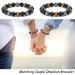 8mm Tigers Eye Triple Protection Bracelet with Black Obsidian and Hematite - Lucky Charm for Men and Women - Buy Online on SooperMarket.com
