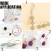 PandaHall 304 Stainless Steel Head Pins 40mm Golden Straight Ball Headpins - 200pcs for Earring Necklace Bracelet Making - Buy Online on SooperMarket.com