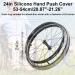 Wheelchair Wheel Covers Wheelchair Push Rim Covers 24inch Non-Slip Wheelchair Push Rim Grips 1 Pair Silicone Wheelchair Hand Push Cover Rear Wheel Grips Cover Wheelchair Accessories(Red) 24in Red - Buy Online on SooperMarket.com