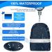 6 Pcs Woanger Waterproof Rain Cover for 20-60 L Backpacks | Ultralight, Reflective Strip, Adjustable Buckle | Ideal for Hiking, Camping, Cycling - Buy Online on SooperMarket.com