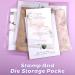 100 Clear Stamp and Die Storage Pockets - 6.75 x 9.25 Inches | CPP Plastic Pockets - Buy Online on SooperMarket.com