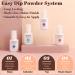 Buy Lavender Violets Dip Powder System - 20 PCs French Nail Starter Kit with Base & Top Coat for Perfect Manicure | Acrylic Powder Color for Nail Art - Buy Online on SooperMarket.com
