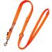 Adjustable Double Dog Leash 5m for Large Dogs - 25mm Width - Orange | Durable & Versatile Leashes for International Shipping - Buy Online on SooperMarket.com