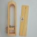 Leather Pony Clamp for Leathercraft Sewing DIY - Wood Hand Stitching & Lacing Tool - Buy Online on SooperMarket.com