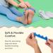 ZenToes Silicone Toe Spacers - Correct Toe Alignment & Bunion Relief - 1 Pair (Moonlight) | International Shipping Available - Buy Online on SooperMarket.com