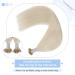 Youngsee Nano Ring Hair Extensions - 45cm Platinum Blonde Real Hair 50g Premium Quality #60A - Buy Online on SooperMarket.com