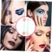 NOLITOY 100pcs Double Ended Eyeshadow Brushes - Disposable Foam Applicators for Eye Makeup - Blue Beauty Tools - Buy Online on SooperMarket.com