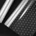 STOBOK Cellophane Wrap Roll | Unfolded Width 32 inch x 100 Ft White Dot Florist Paper Wrapper 3 Mil Thicken Long Film Gift Wrappings for Flowers Basket Packing Paper