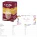 Temas Costa Coffee Instant Coffee Sachets Bundled With Reusable Coffee Cup Sleeves & Coffee Stirrers |Salted Caramel Latte | Coffee Gifts (Salted Caramel Latte) - Buy Online on SooperMarket.com
