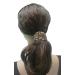 Crystal Flower Hair Holder Ponytail Barrettes Set of 3 - Blue, Rose, Brown | JCGY YY86900-5-3 - Buy Online on SooperMarket.com