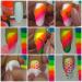 Kalolary 12 Colors Fluorescent Nail Powder - Neon Pigments Dust for Halloween & Christmas Makeup - Buy Online on SooperMarket.com