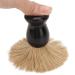 Premium Multi-Purpose Synthetic Beard Brush - Shiny Black | Comfort & Portability for Home Travel & Salon | Ideal Beard Styling Tool - Buy Online on SooperMarket.com