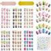 144Pcs Kids Press on Nails - Short Fake Nails for Girls | No Fading, Quick & Stable | Cute Bear Design | Gift for Kids Nail Decoration - Buy Online on SooperMarket.com