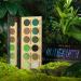 Olive Green Eyeshadow Palette | Black Green Multichrome | 12 Pigmented Shades for Smokey Green Brown Eye Makeup | Long Lasting Vegan Holiday Gift - Buy Online on SooperMarket.com