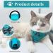 Fineasy Cat Dishes with Adjustable Leash - Outbreak-Proof Harness & Soft Cat Kitten Dog Breastware (Green S) | Shop Internationally - Buy Online on SooperMarket.com