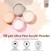 Saviland 6 Colors Acrylic Nail Kit - Professional Acrylic Powder Set for Strong Acrylic Nails - Basic Nudes Color Palette - 6x15g - Buy Online on SooperMarket.com