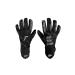 Reusch Unisex Youth Goalkeeper Gloves Pure Contact Infinity Junior with Very Good Grip and Inner Seam Cut 7 Black